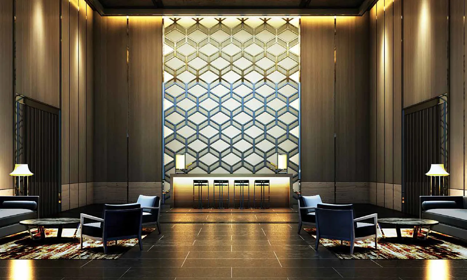 Private residents' lounge, Ace Sector 150 Noida