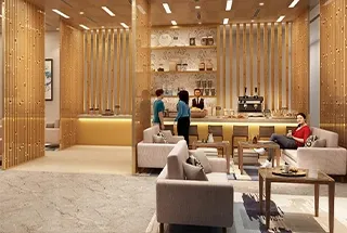 Fine dining restaurant at Ace Sector 150, Noida
